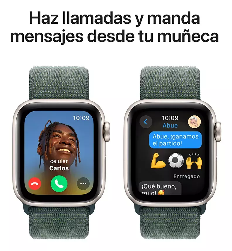 Reloj Apple Watch SE, 40mm, Starlight-Reacondicionado-2