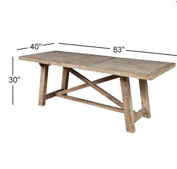 Cubierta de mesa de comedor extensible Bianca-3