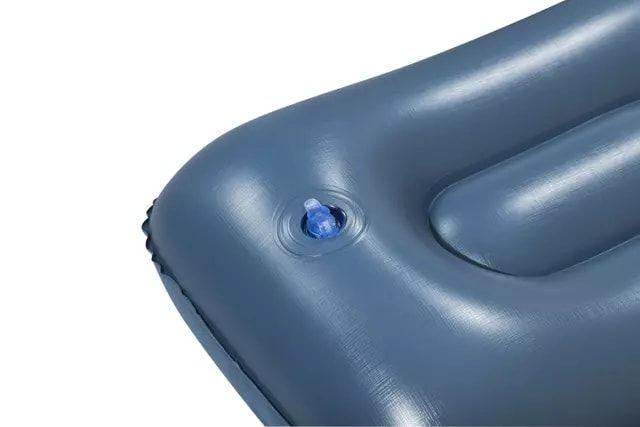 Almohada Inflable Bestway de Camping Azul-2