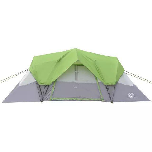 Carpa Autoarmable Atitlan 420 x 220 cm Doite 8P Gris/Verde-0