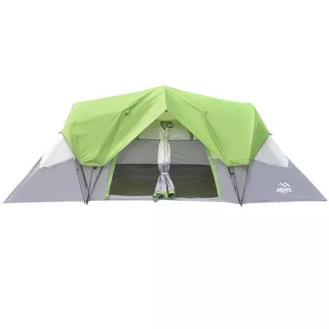 Carpa Autoarmable Atitlan 420 x 220 cm Doite 8P Gris/Verde-1