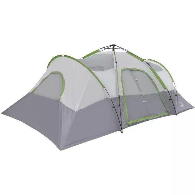 Carpa Autoarmable Atitlan 420 x 220 cm Doite 8P Gris/Verde-5