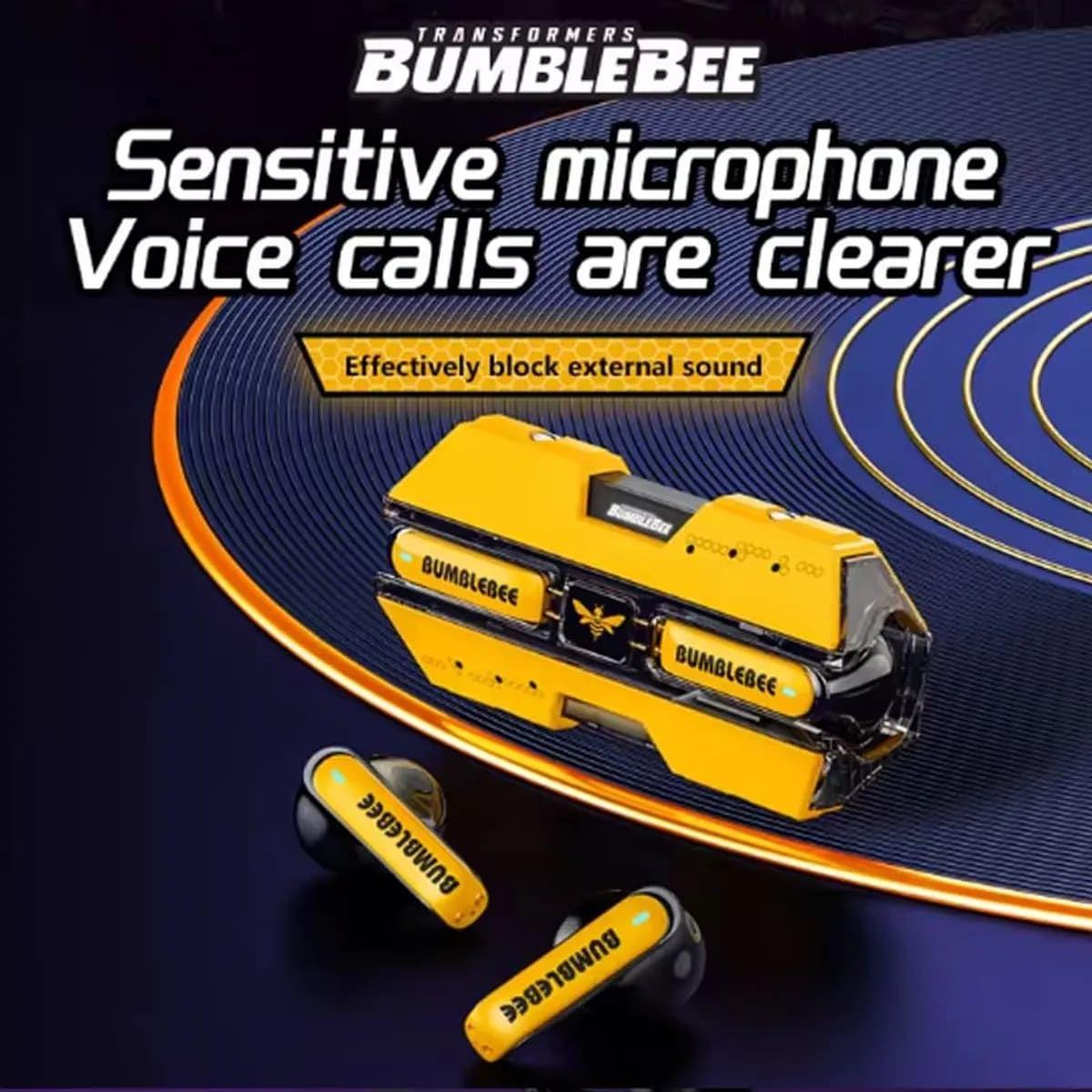 Audífonos Bluetooth Bumblebee Transformers Pro Gamer Hifi-0