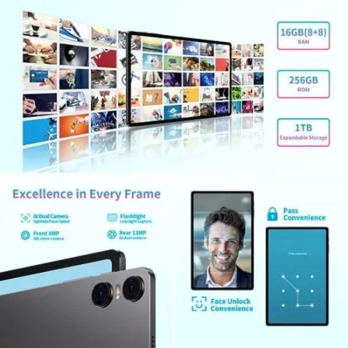 Tablet Teclast T40 Air de 10,4 8 GB 256 GB Gris-1