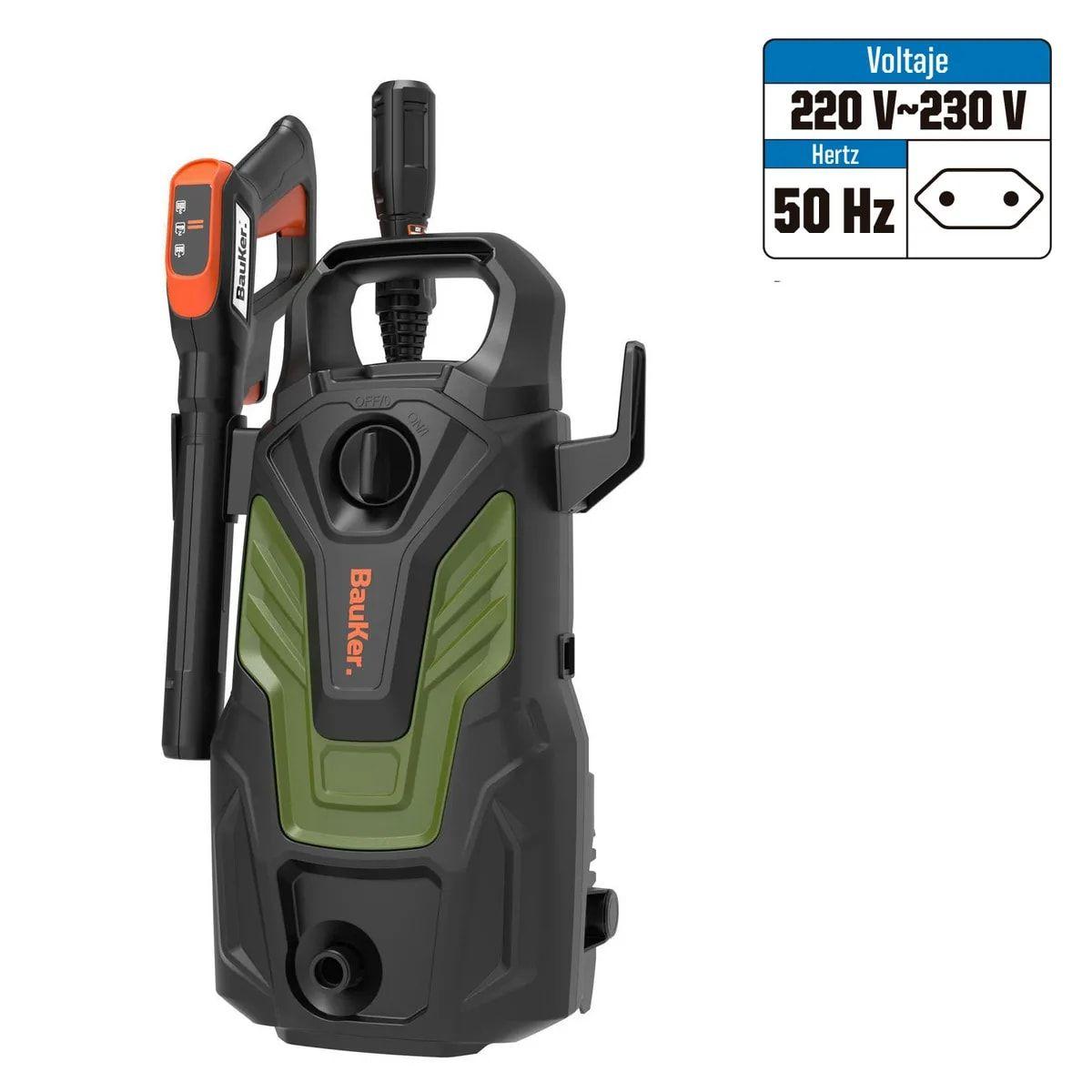 Hidrolavadora Eléctrica bauker 1500W 112 Bar B2 Power-0