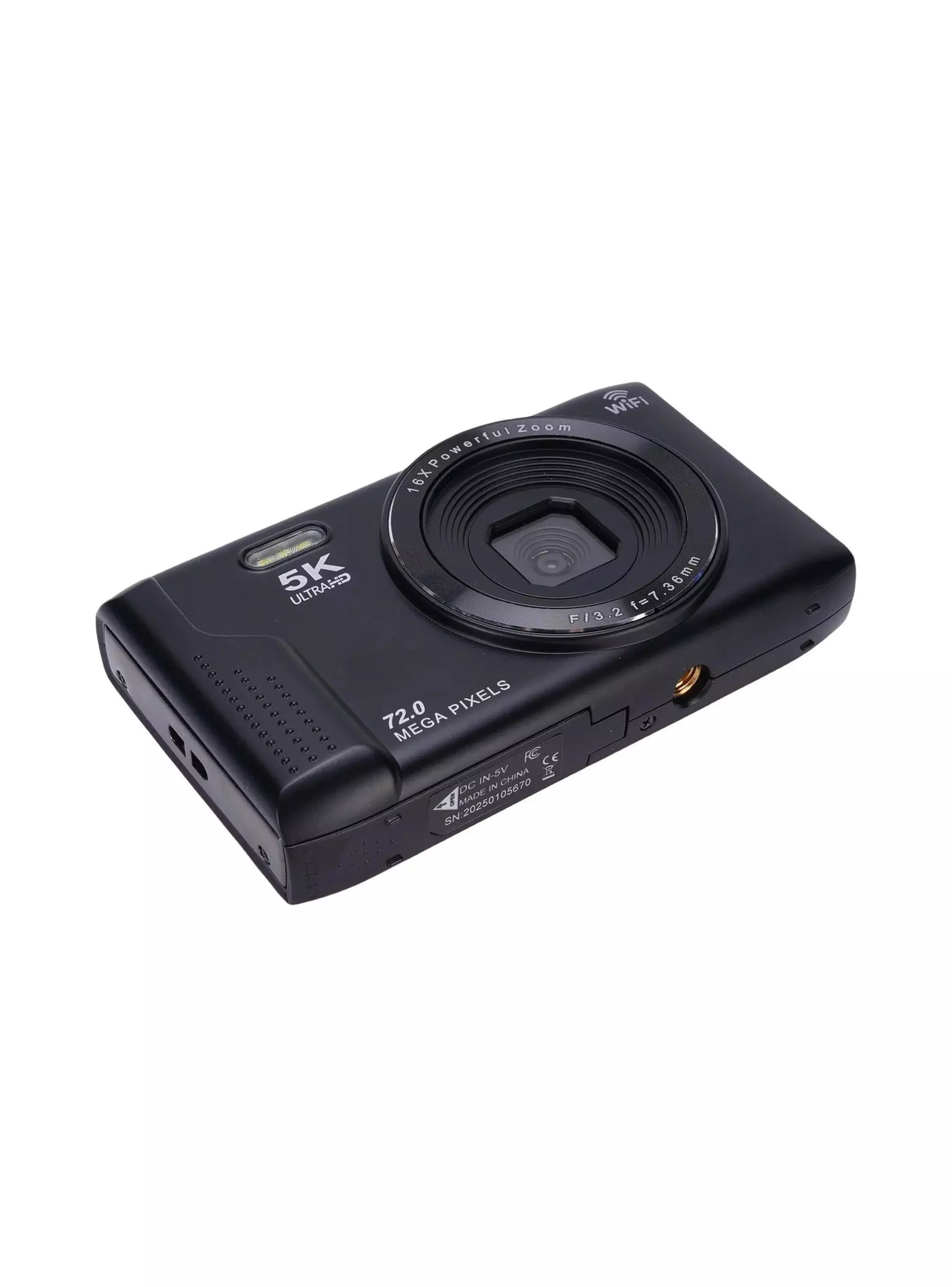 Cámara Digital Uhd 5k 72mp 16x -Negro-2