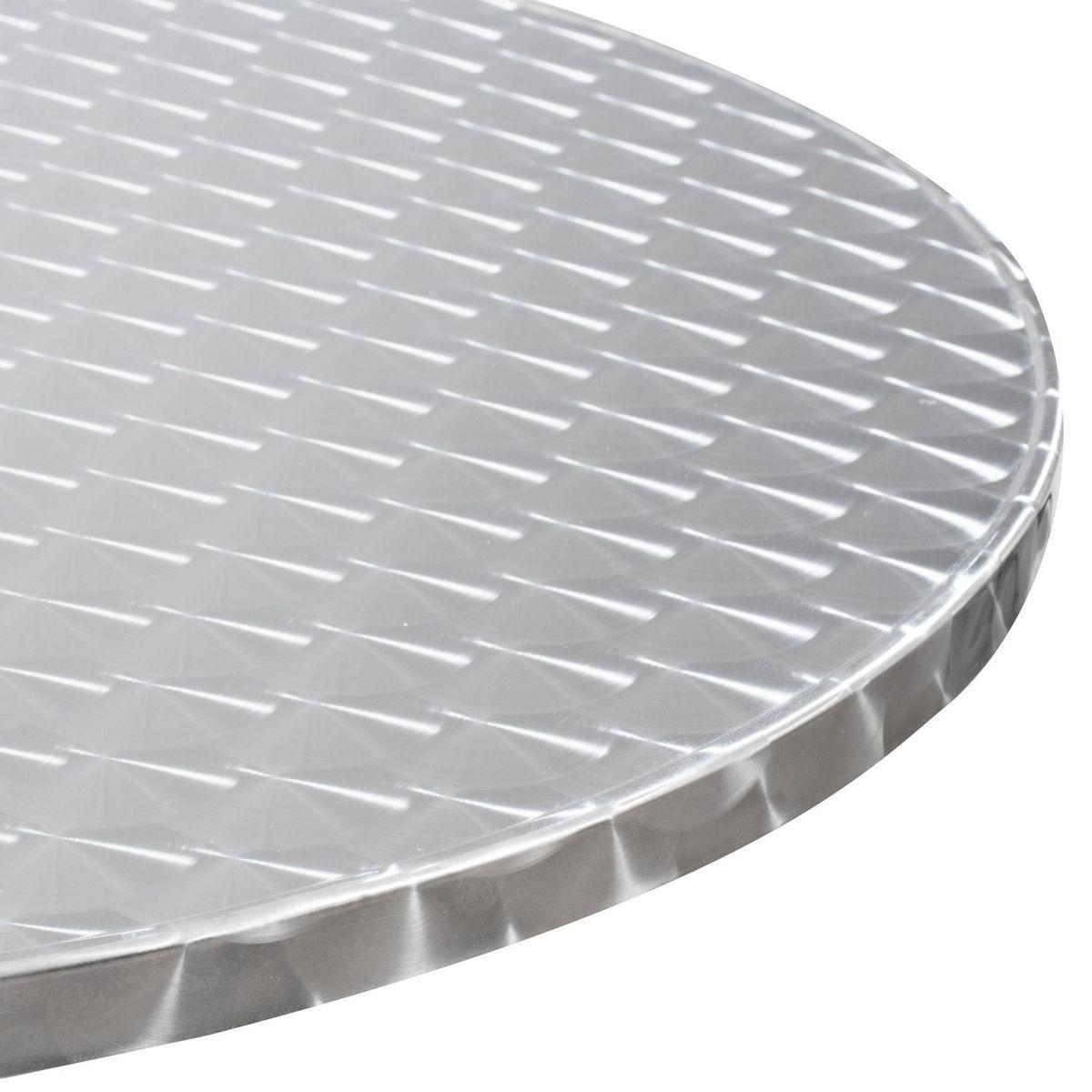 Mesa Redonda Aluminio 60x70x60 cm Just Home Collection terra-1