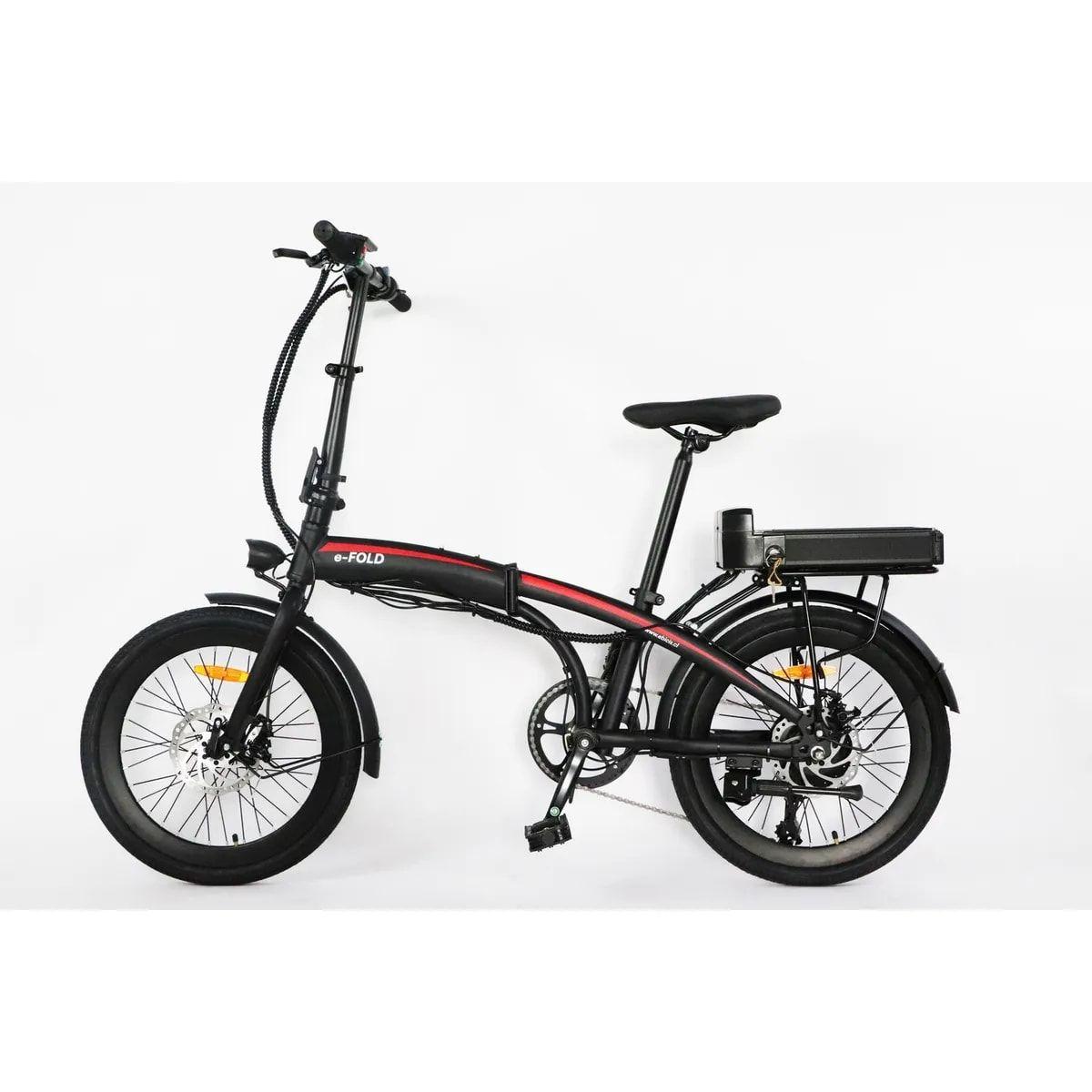 Bicicleta eléctrica plegable Ebicis EFOLD Black, Caja-2