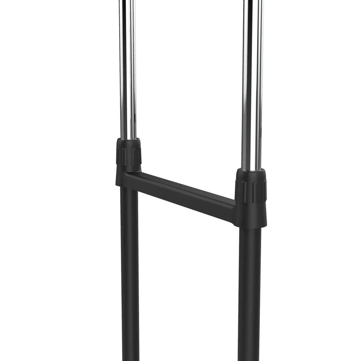 Perchero Doble Barra con Ruedas Just Home Collection metal N-2