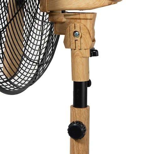 Ventilador Kendal Pedestal 16 Pulgadas KZF-1616F Madera-2