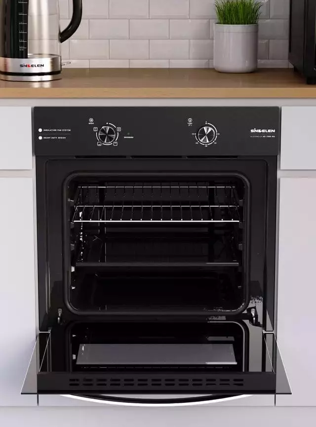 Horno Empotrable Sindelen 59 Litros HE-7000NG Negro-4