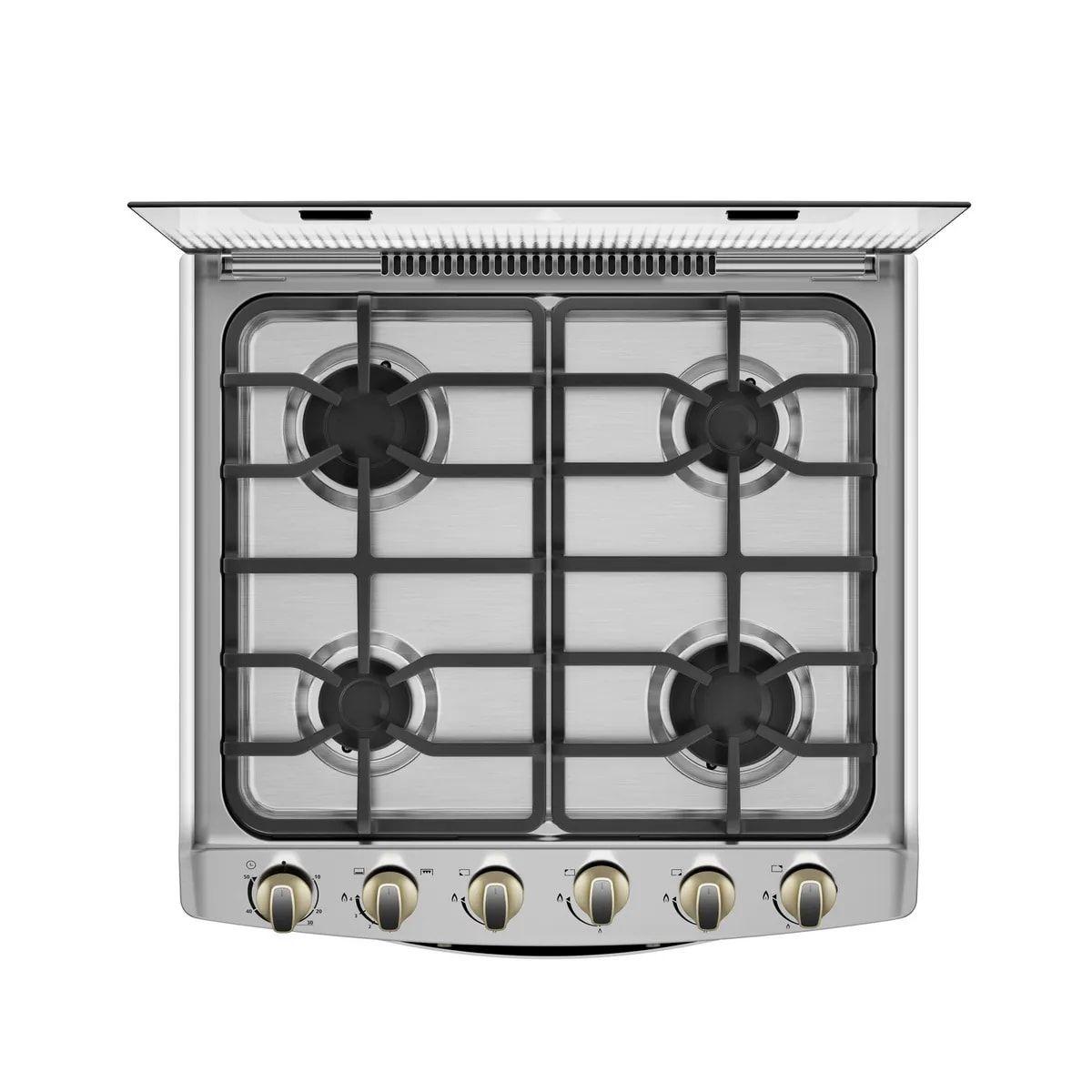 Cocina a Gas Licuado y Natural 4 Quemadores 24 Pulgadas/64-2