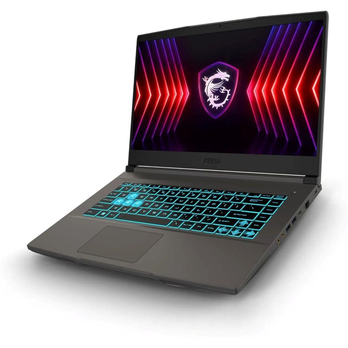 Notebook MSI, gf63 thin 11sc, core i5-11400h, 8gb ram, ssd 256 gb gtx1650/4gb win 11-2