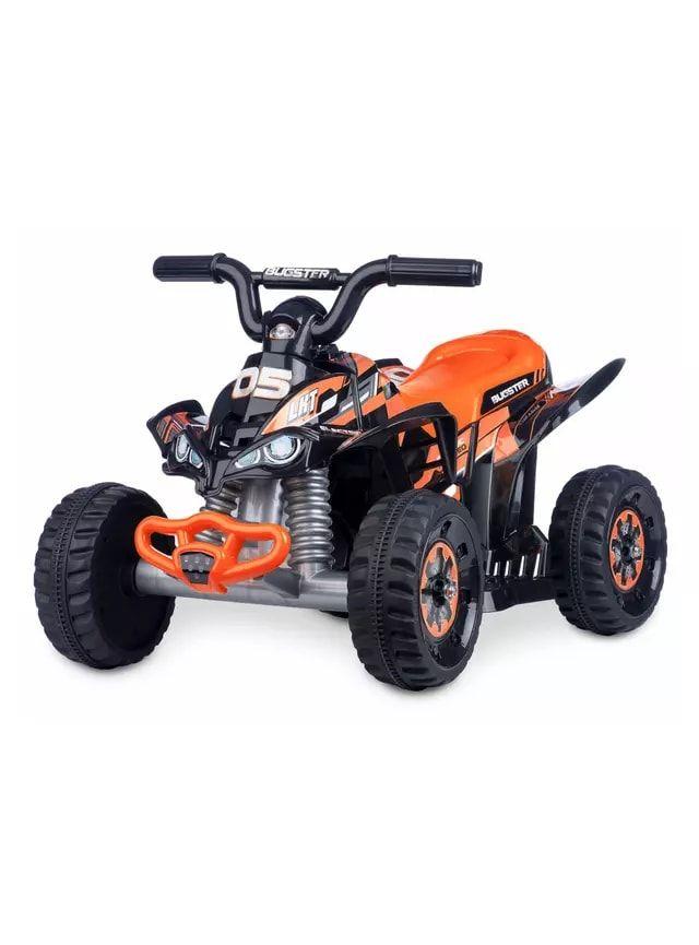 Cuatrimoto 6V + Batería Recargable + Naranja-1