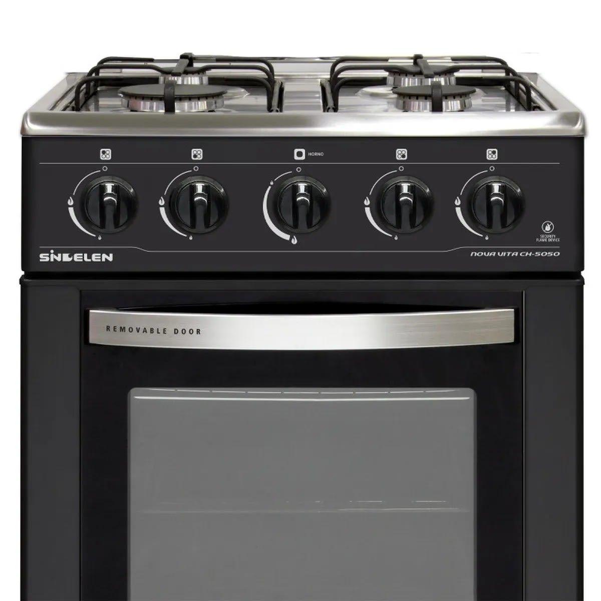 Cocina a gas Sindelen CH-5050NG 4Q, caja original con-2