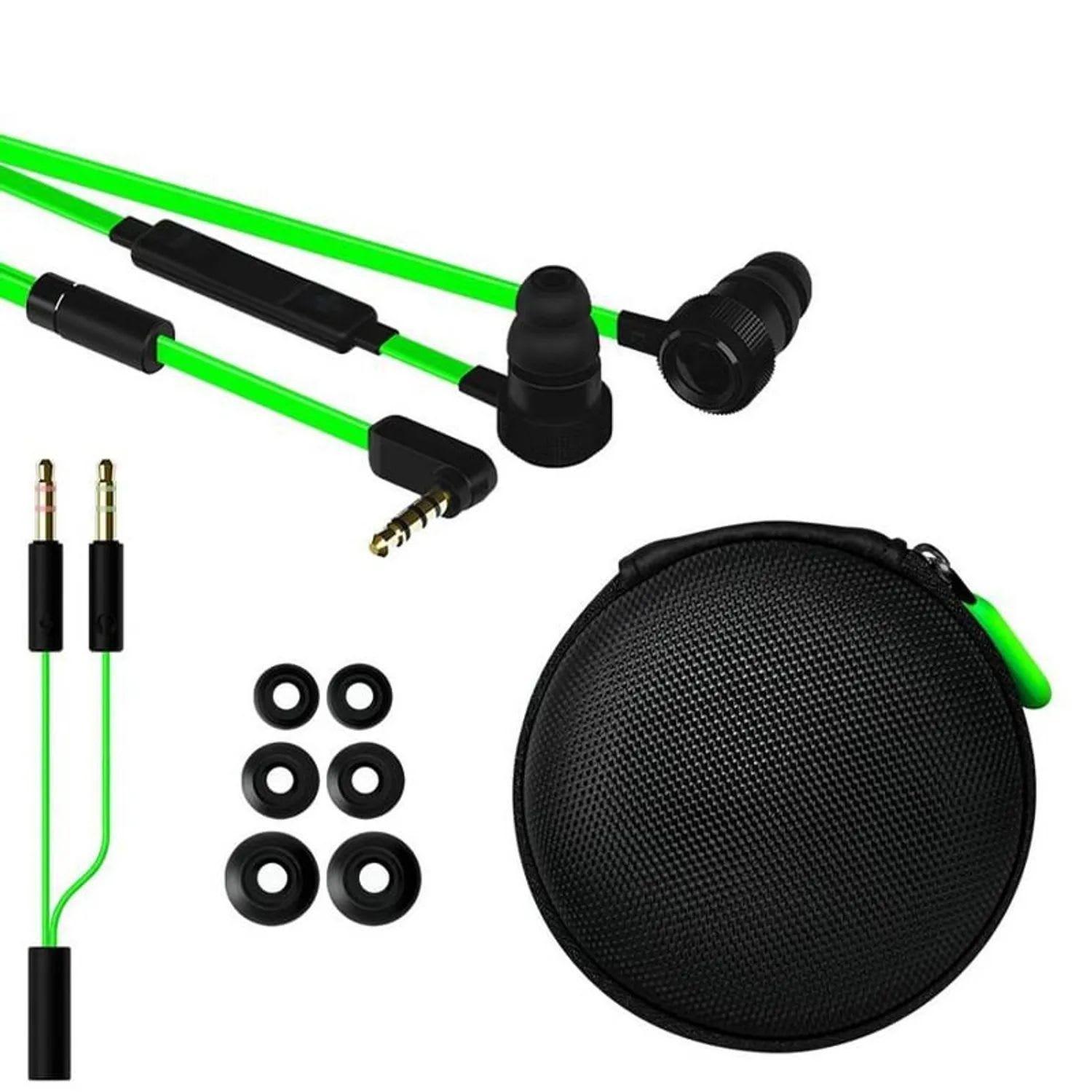 Audifono Razer Hammerhead Pro V2 Negro Verde-2