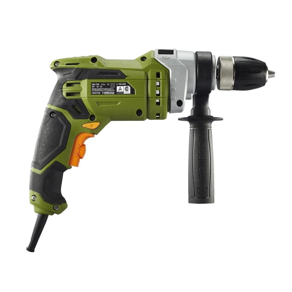 Taladro Percutor Bauker Eléctrico 13 mm 900 W 220 V-2