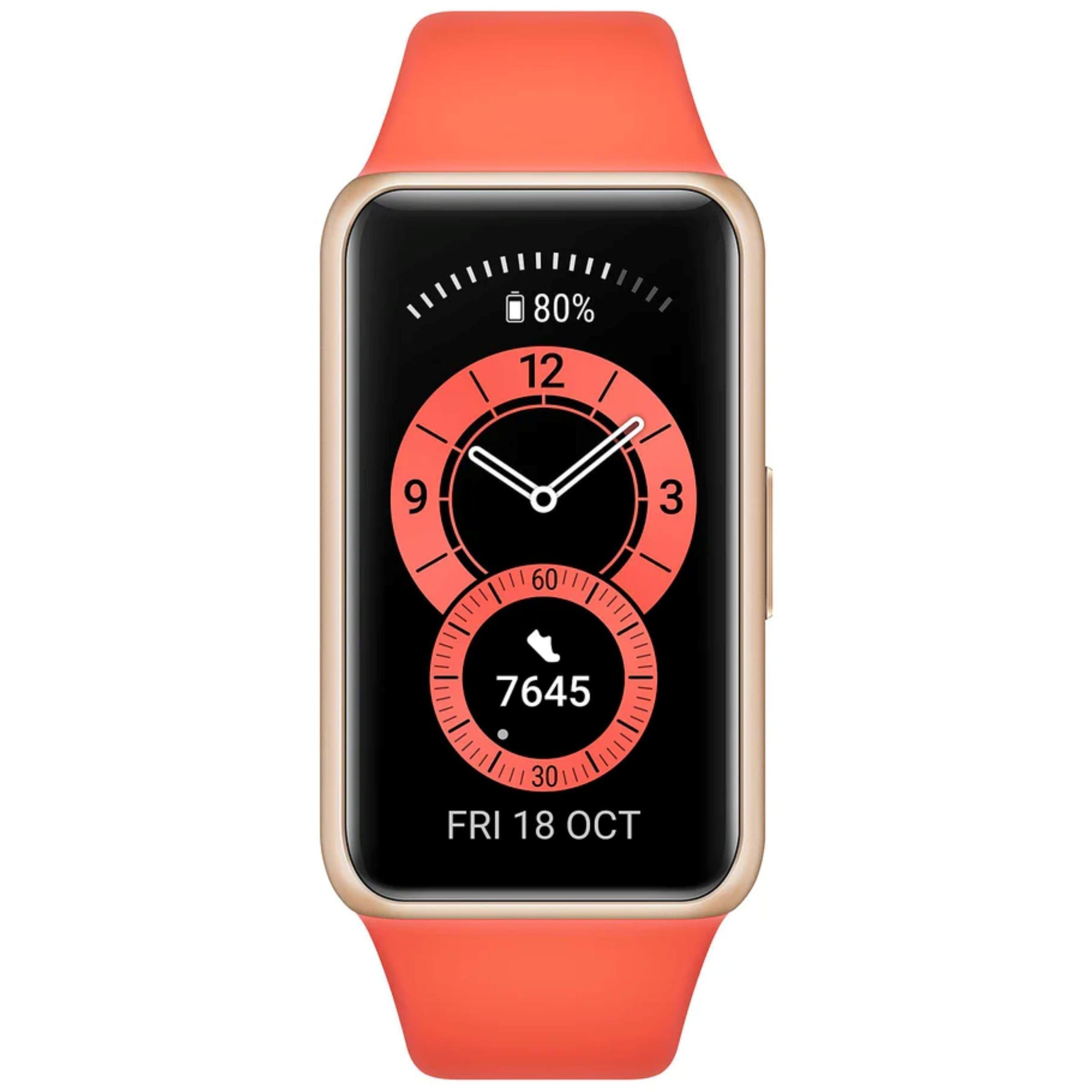Reloj Inteligente Smartwatch Huawei Band 6 Naranjo-0