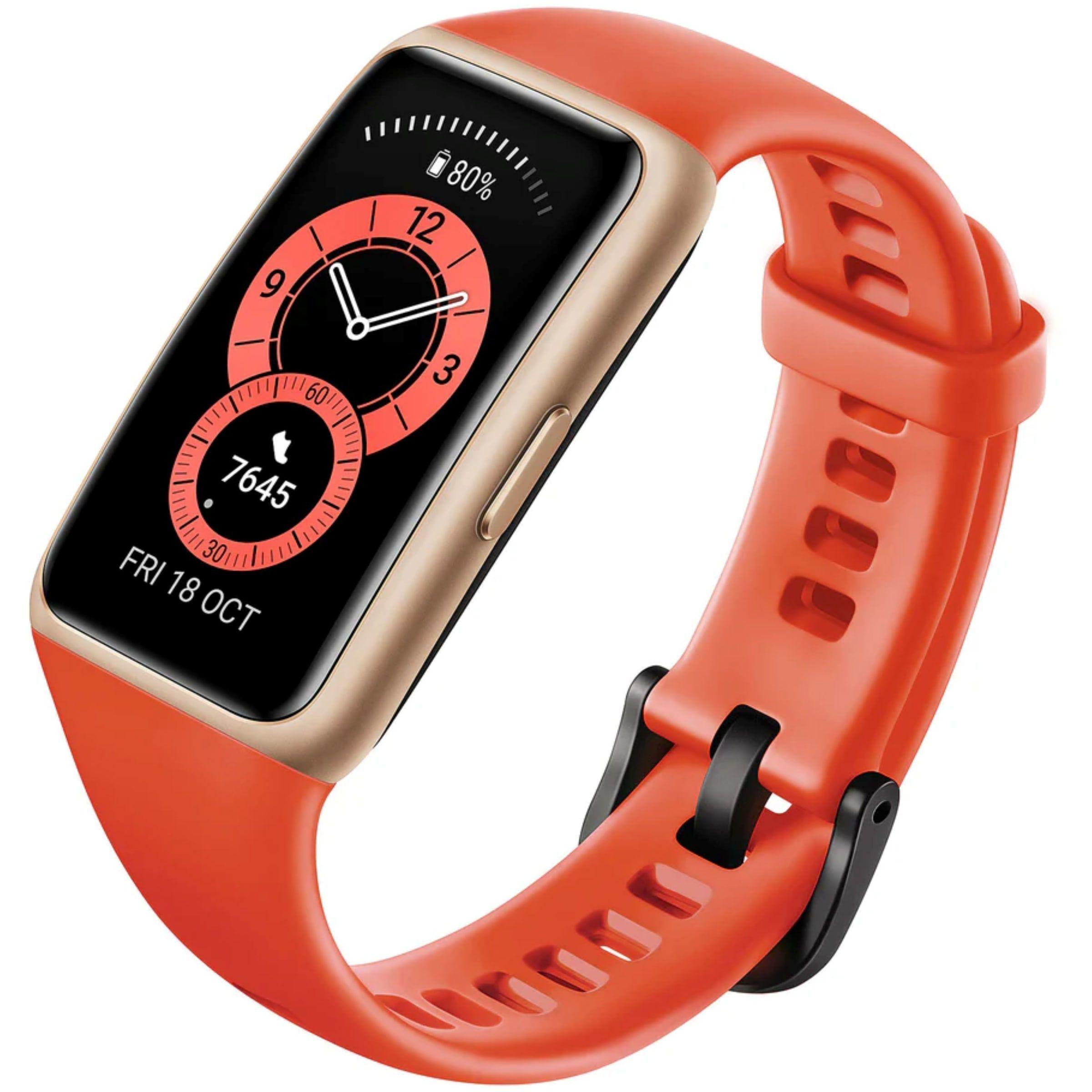 Reloj Inteligente Smartwatch Huawei Band 6 Naranjo-1