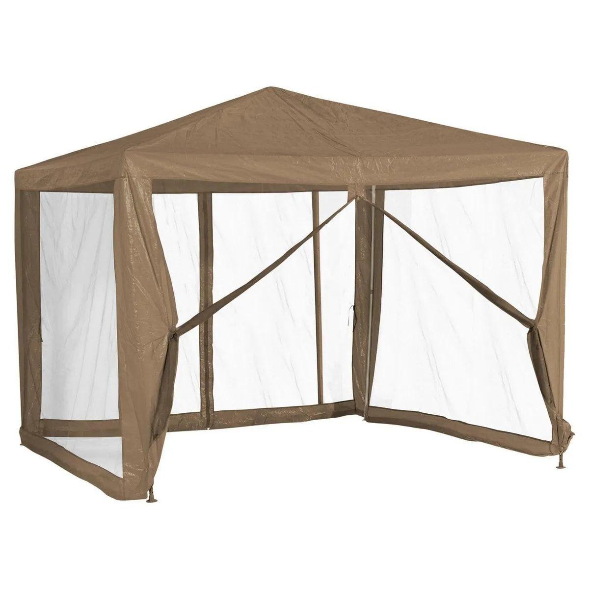 Toldo Comedor Klimber con Malla 3x3 metros Taupe-4