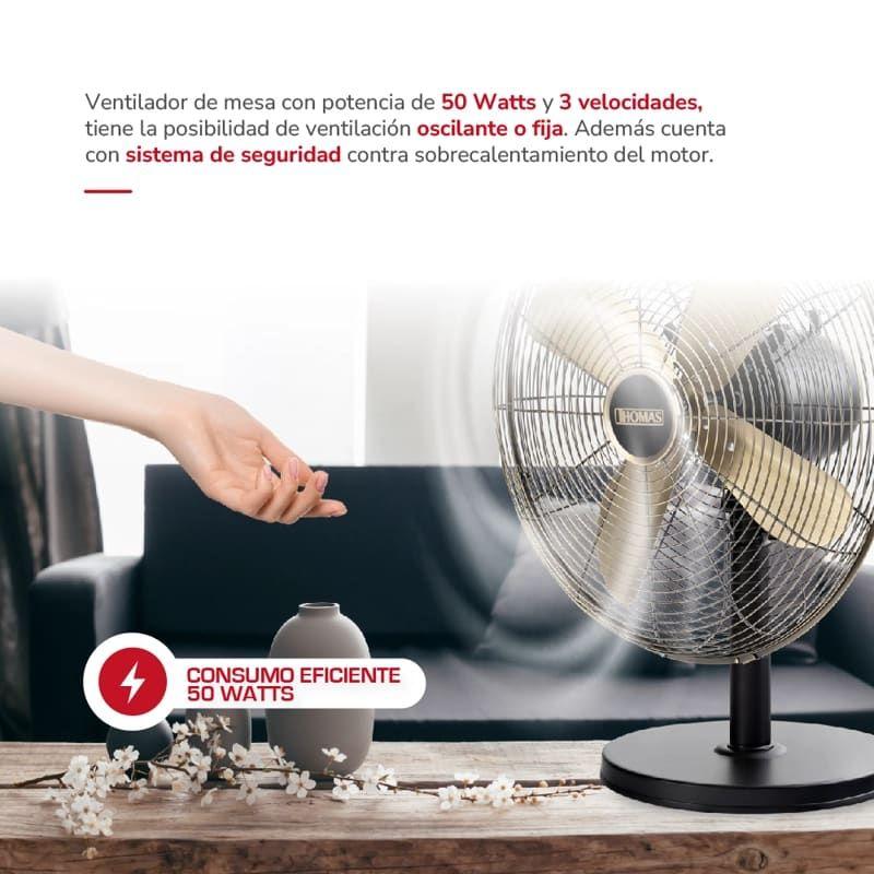 Ventilador sobremesa Thomas TH-16BNP-4