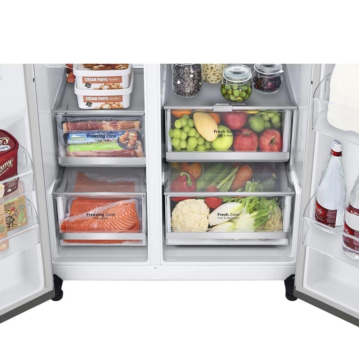 Refrigerador Side by Side LG GS66SXNC. 635 Lt-5