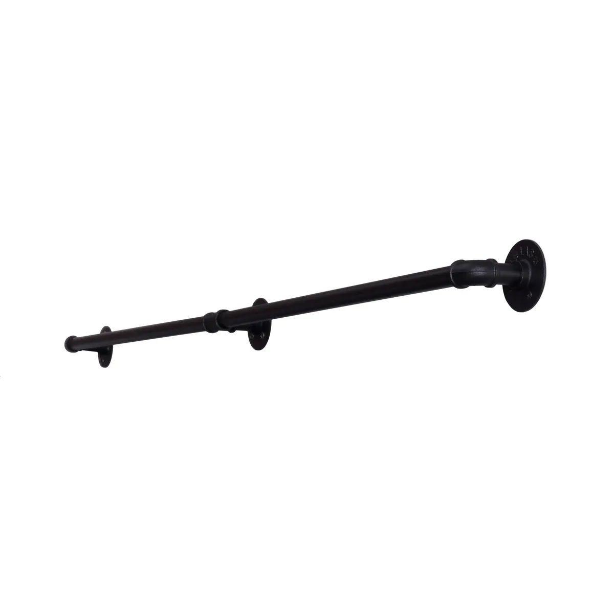 Pasamanos baño Holzket 150 Cm Negro-0