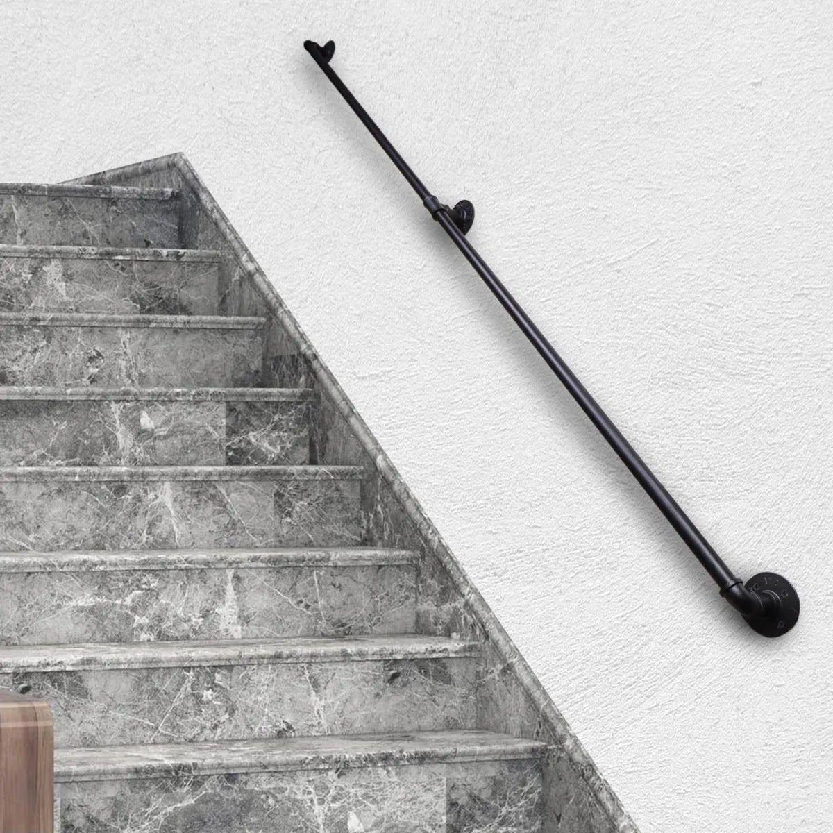 Pasamanos baño Holzket 150 Cm Negro-1