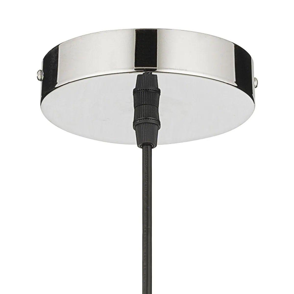 Lámpara Colgante Decorativa Acero Just Home Collection Negro-2