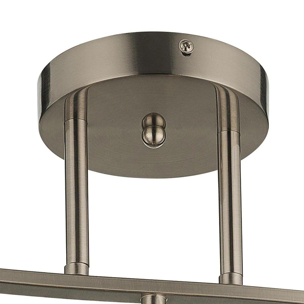 Lámpara Techo Sevilla 60 cm Casa Bonita 3 luces Acero-1