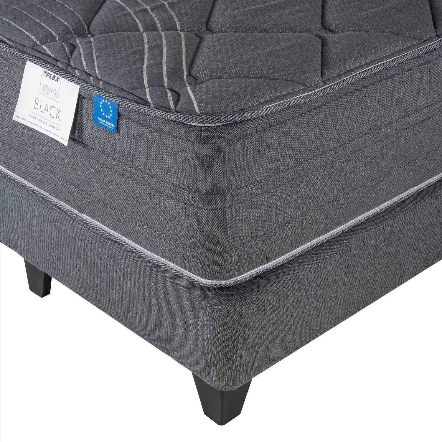 CAMA EUROPEA BLACK  1.50X2.00 BD RESPALDO CAMA ROYAL-3