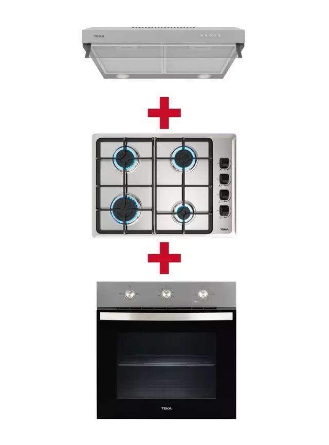 Kit Empotrable Horno Eléctrico Teka HBB4460SS +HLX540KBB0C-0