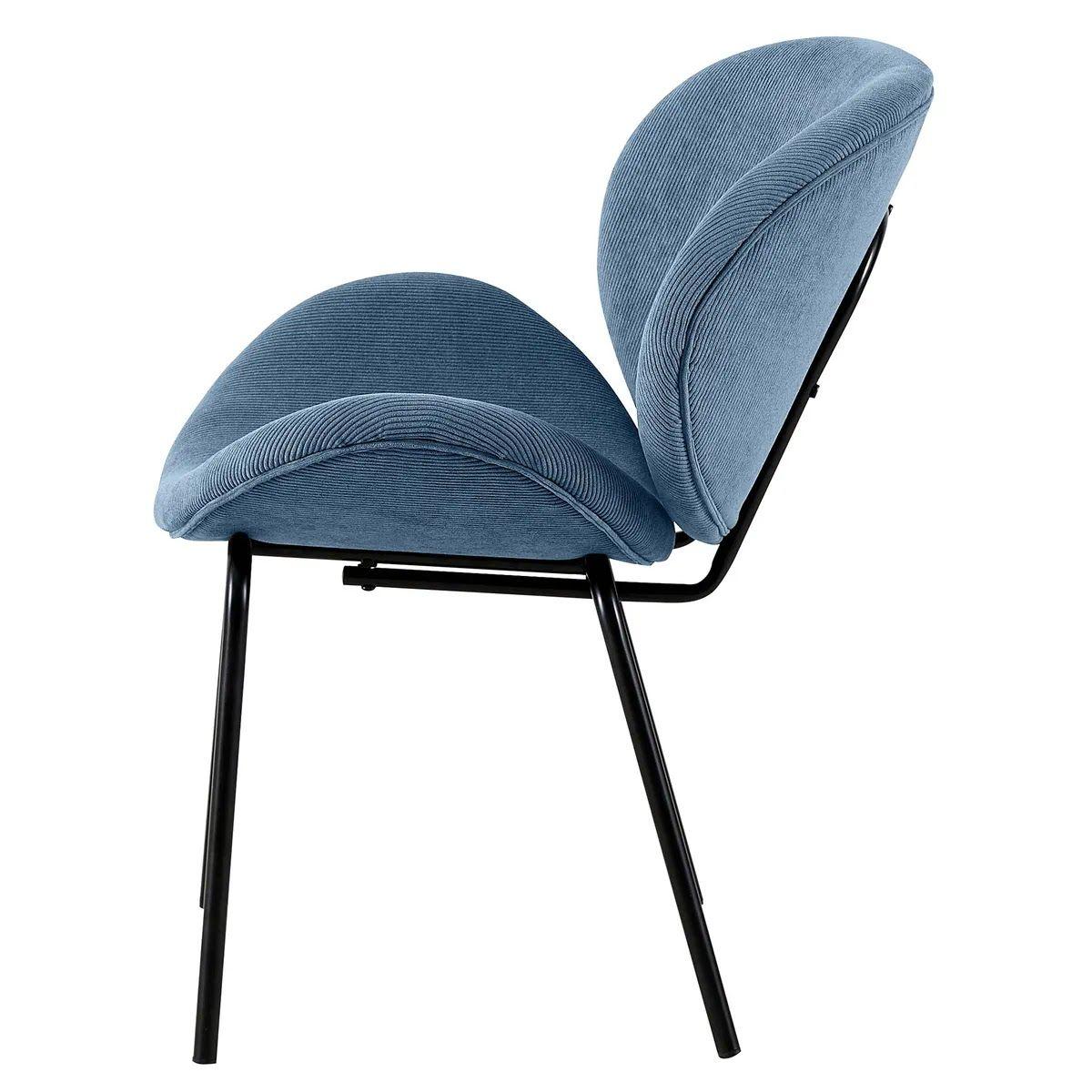 Poltrona 1 cuerpo Azul Just Home Collection Bogarte 62x62x76-2