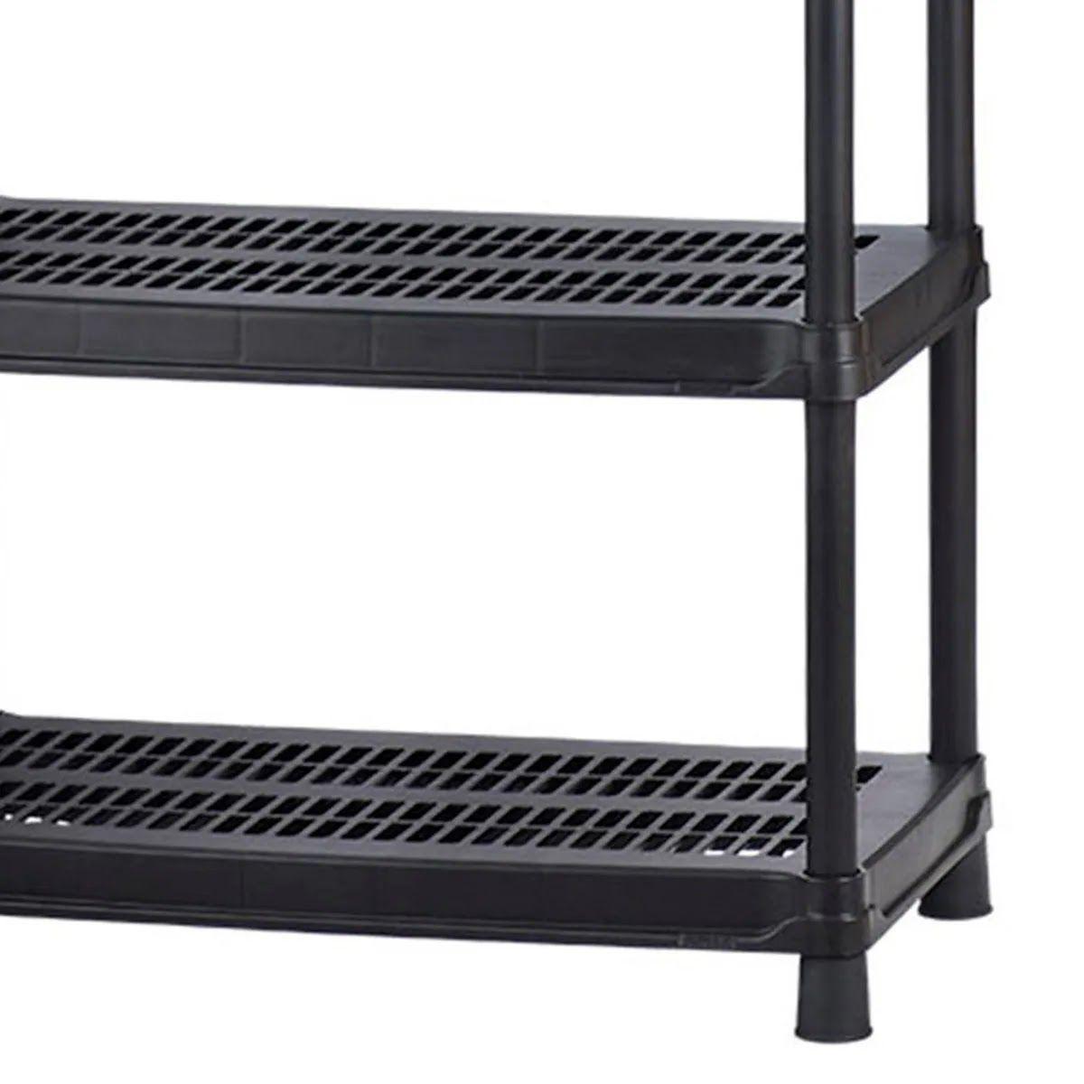 Estante Rimax Plástico 5 Repisas 91x48x186 cm Negro-3