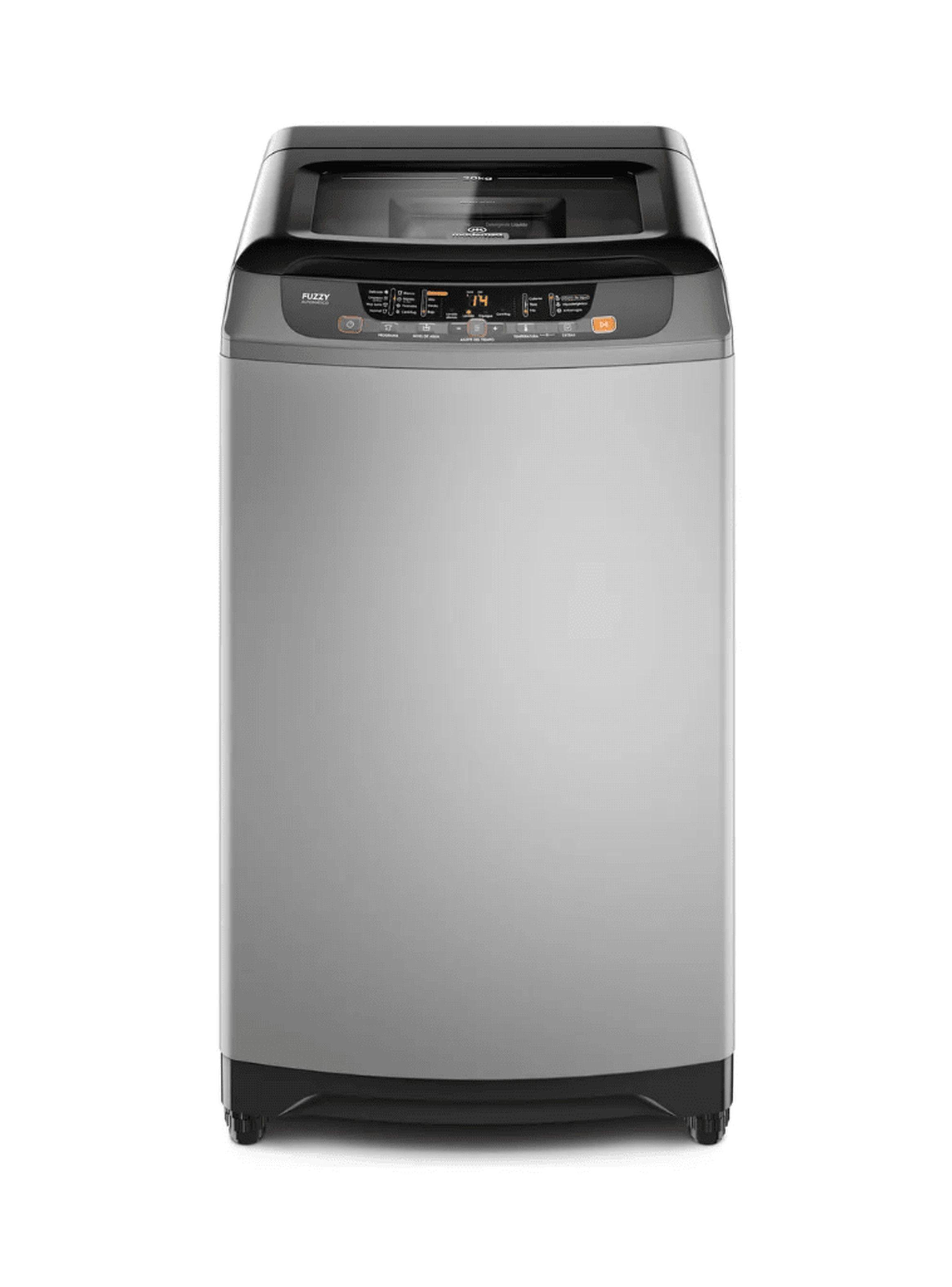Lavadora Mademsa 20kg Szg Automática Gris 12 Programas-0