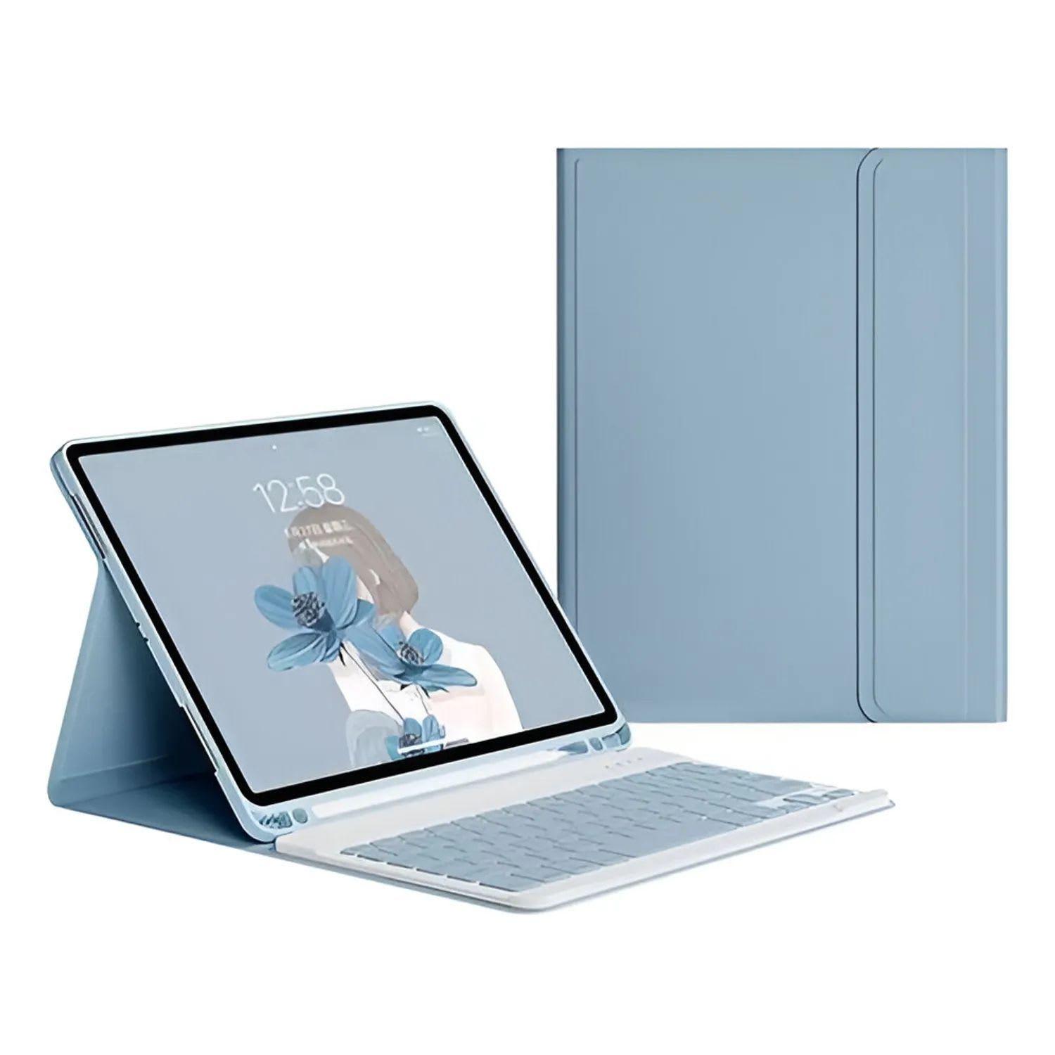 Funda teclado para Ipad 10.2 generacion 2019-2020-2021-0