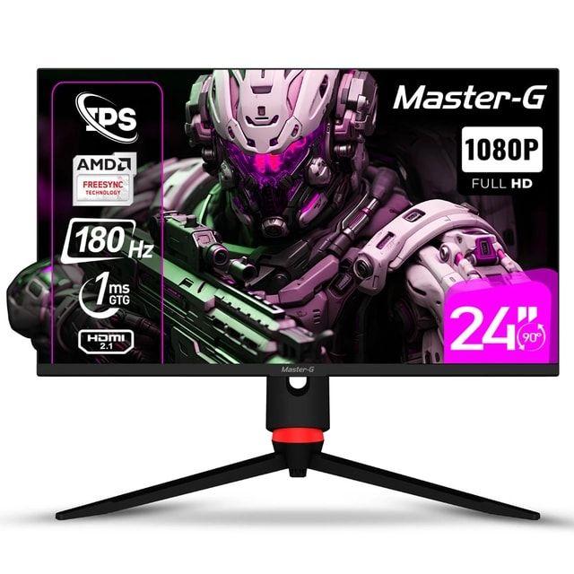 Monitor Gamer LED MASTER G 24' FHD IPS PIVOTE 90 180HZ 1MS-3