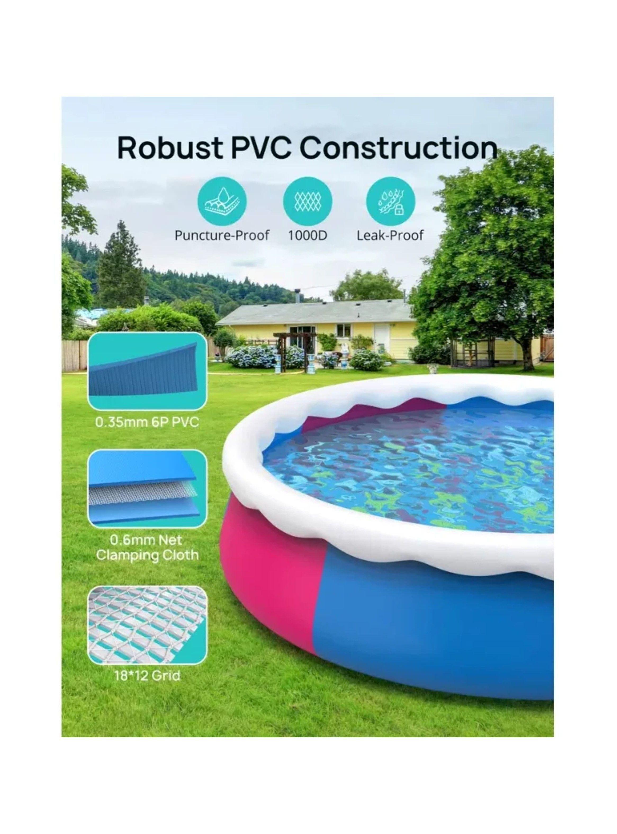 Piscina inflable de PVC Mason & Mia 549 cm por 122 cm-2