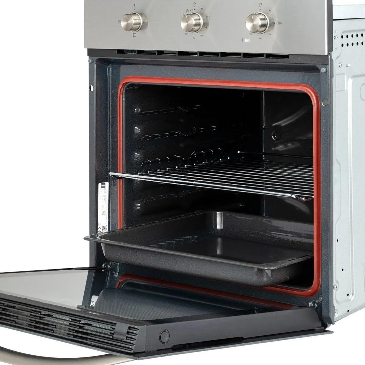 Horno Eléctrico Empotrado 72 Litros Inox HBB-4460 SS-2