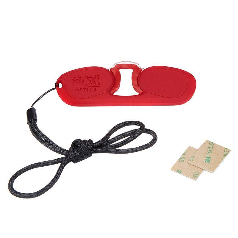 ANTEOJOS SOS RECTANGULAR ROJO C03 1-2