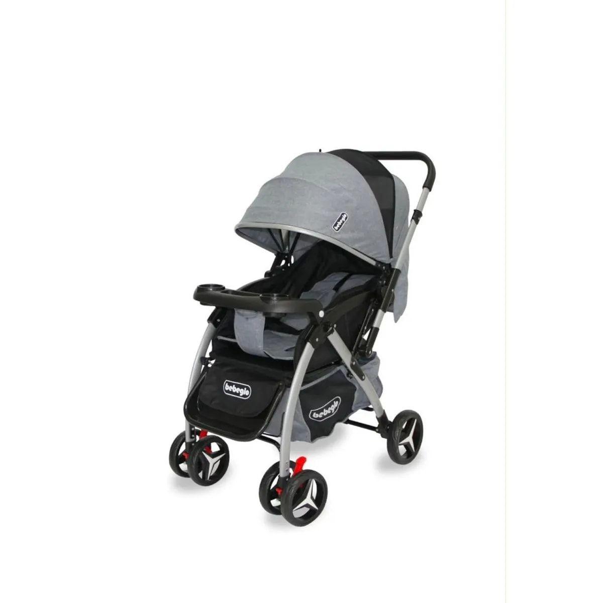 Coche cuna Bebeglo Atlas RS-13806 Gris-0