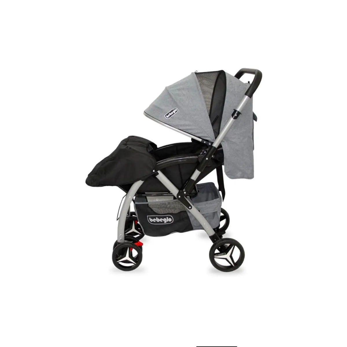 Coche cuna Bebeglo Atlas RS-13806 Gris-1