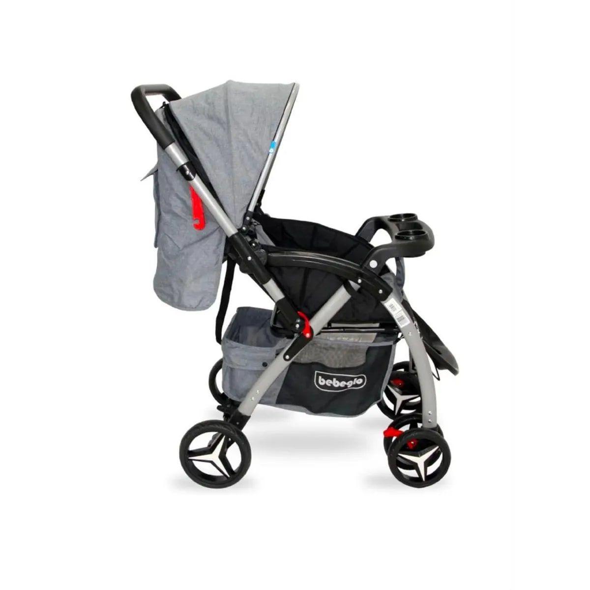 Coche cuna Bebeglo Atlas RS-13806 Gris-3