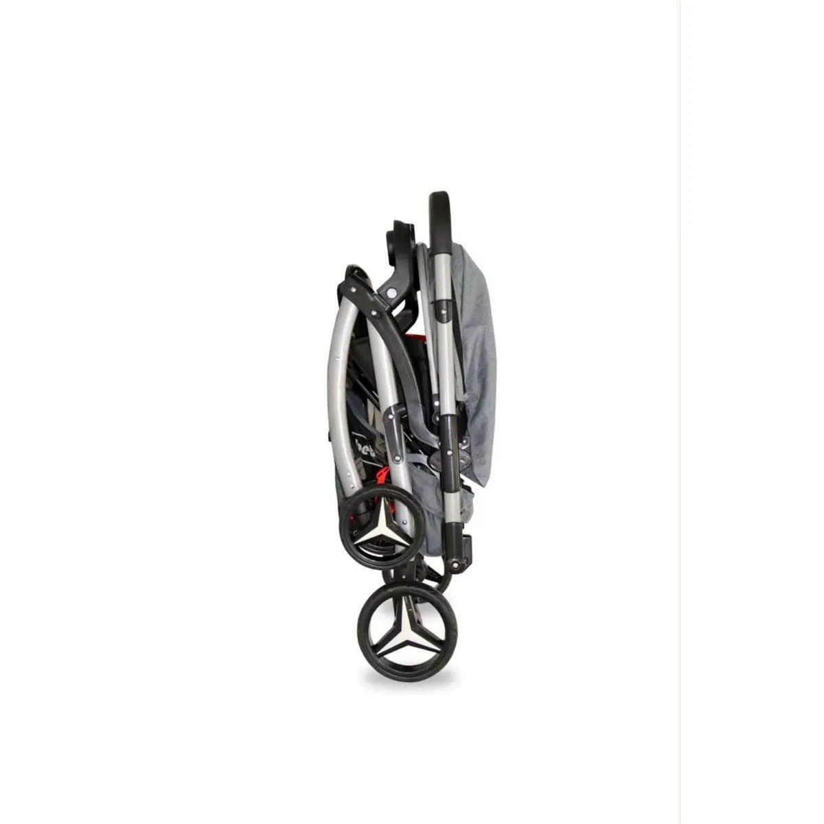 Coche cuna Bebeglo Atlas RS-13806 Gris-4