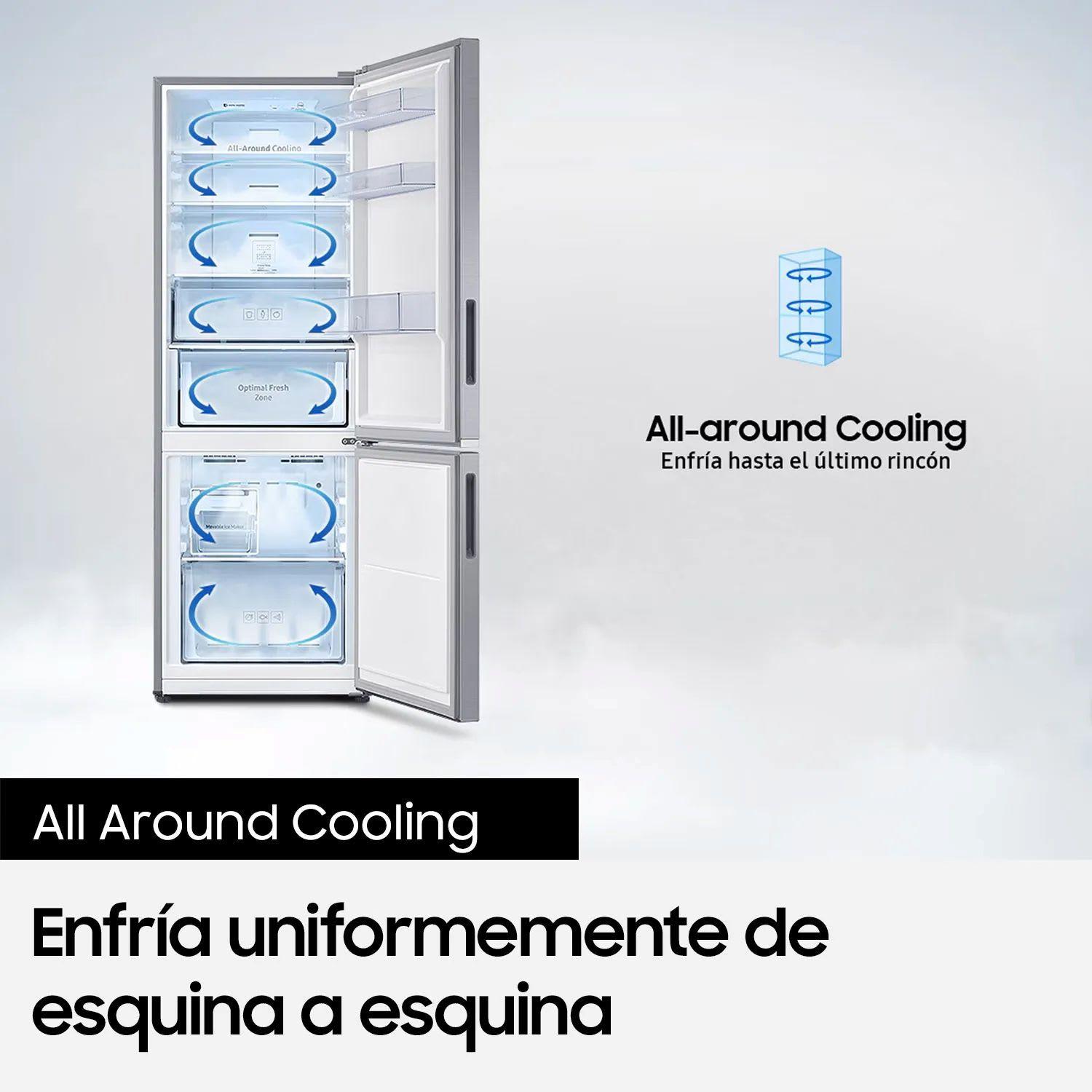 Refrigerador SAMSUNG RB31K3210S9 Bottom Mount 311LT All-2