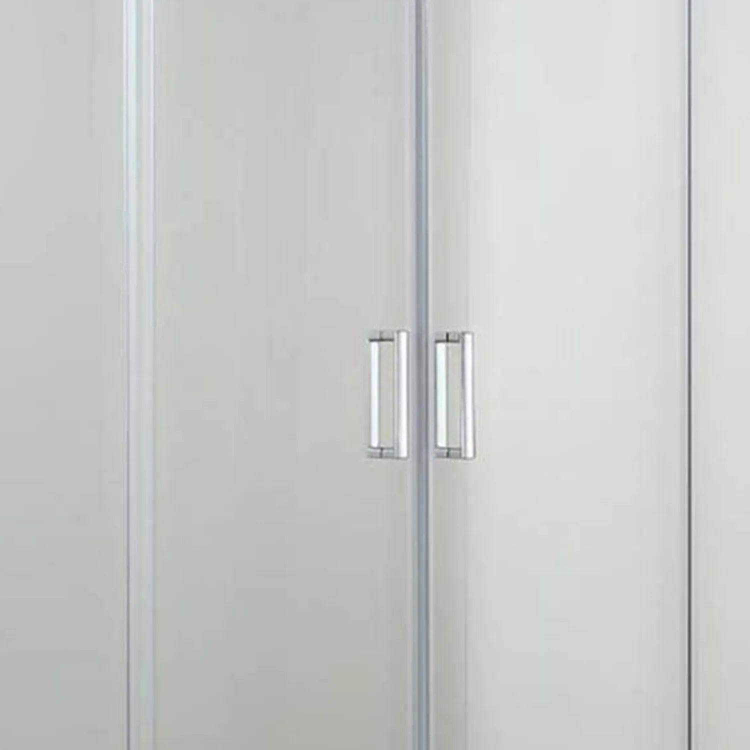 Mampara Klipen corredera rectangular 140x198 cm vidrio-2