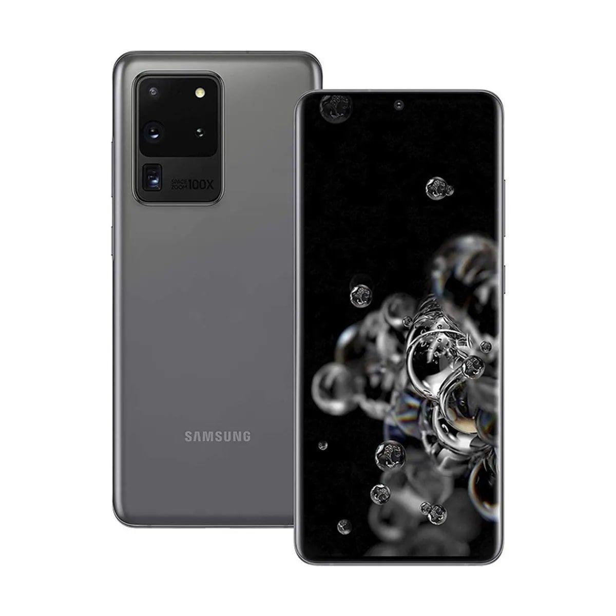 Celular Samsung Galaxy S20 Ultra 5G, 128GB, no toma chip claro y toma 5G solo con Entel-0
