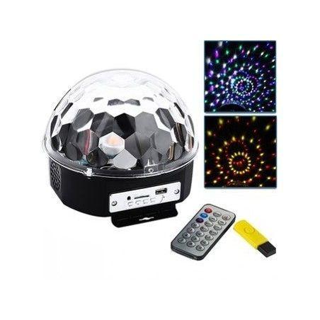 Bola De Disco Led Ritmica Usb Bluetooth con Control-2