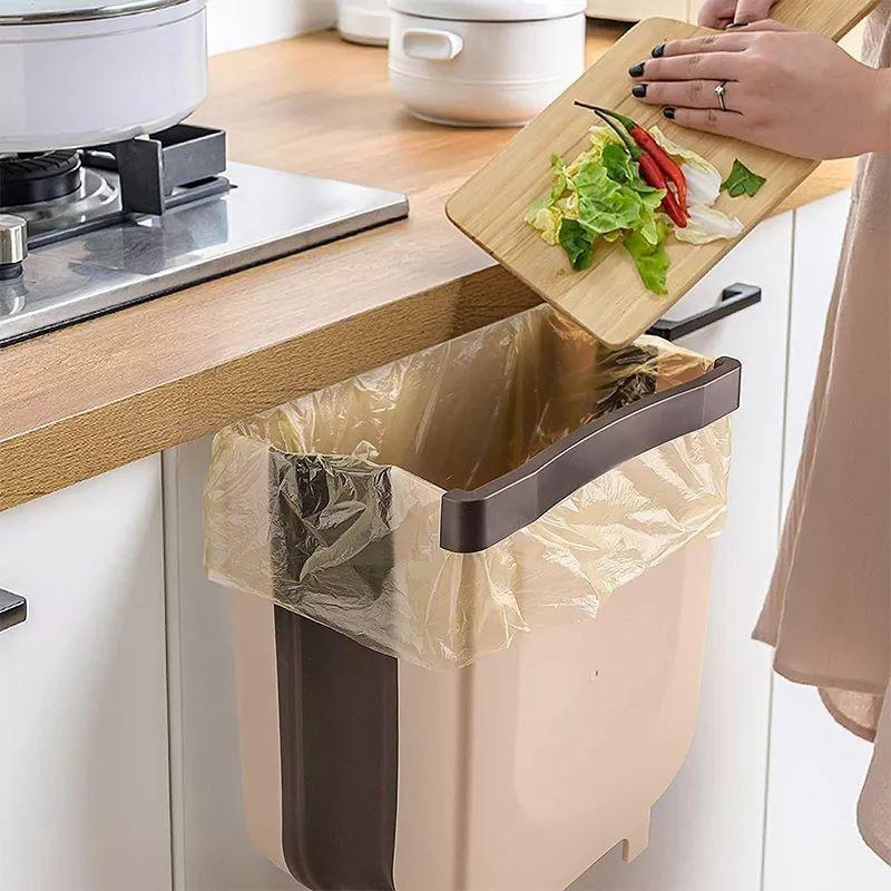 Basurero Plegable Cocina Basurero Puerta Cocina-4
