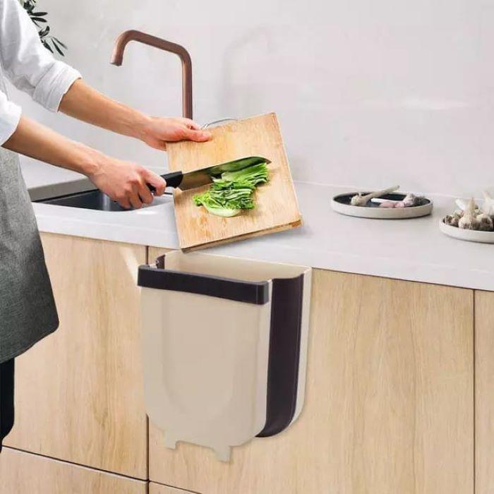 Basurero Plegable Cocina Basurero Puerta Cocina-3